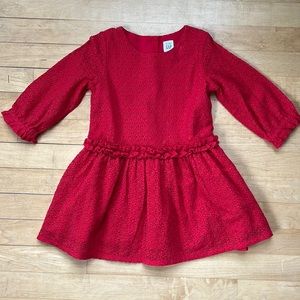 Gap Red Lace Dress